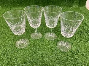 lot 142 image: Waterford Crystal&nbspLismore 10 oz Goblets - 4