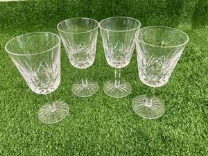 lot 143 image: Waterford Crystal&nbspLismore 10 oz Goblets - 4