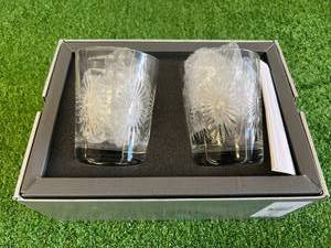 lot 165 image: Waterford Crystal The Millennium Health Double Old Fashion Pair Glasses