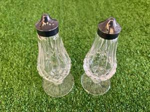 lot 173 image: Waterford Crystal Salt & Pepper Shakers