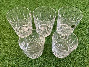 lot 192 image: Waterford Crystal Lismore Tumblers (5)