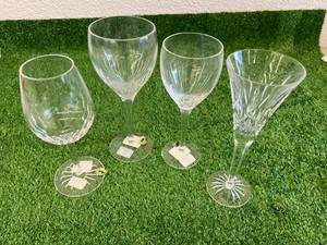 lot 201 image: Waterford Crystal Mixed Glasses (4)
