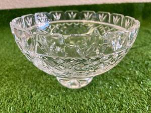 lot 205 image: Waterford Crystal 8 Footed Bowl