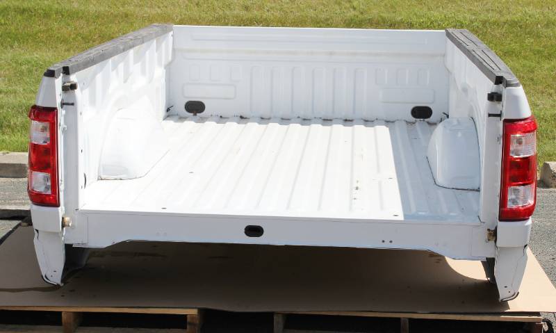 2024 Ford F 150 Pickup Box With Tailgate Lights And Bumper, Overall Length 103 Inch Long X 73 Inch Wide In Mint Condition