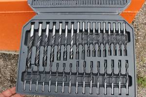 Drill & Driver Compination Set In Large Box Of Many Shapes & Sizes of Bits & Drives, Missing Some (see Pics for details)