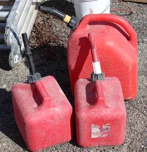 Lot Of 3 Gas Containers