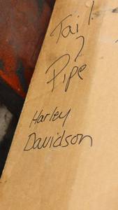 Harley Davidson New Stainless Steel Original Tail Pipe