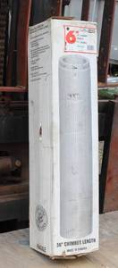 6 Diameter 36 Long Stainless Steel Double Wall Insulated Factory Built Chimney