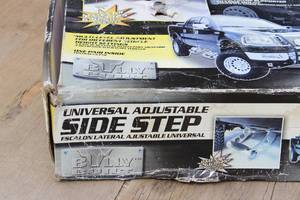Bully Built Universal Adjustable Truck Side Step Stainless Steel