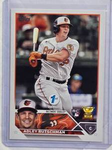 lot 81 image: Adley Rutschman Rookie 1st Edition 2023 Topps All-Star Rookie #250