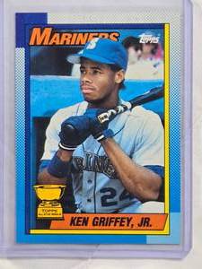 lot 97 image: Ken Griffey Jr. Rookie Cup 1990 Topps All-Star #336 - Seattle Mariners