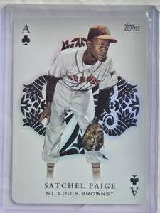 lot 107 image: Satchel Paige 2023 Topps All Aces #AA-48