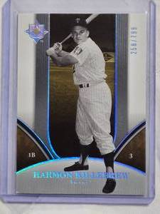 lot 111 image: Harmon Killebrew 2006 Upper Deck Ultimate Collection #204 Numbered 258799 - Minnesota Twins