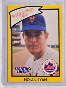 lot 125 image: Nolan Ryan 1989 Kenner Starting Lineup - New York Mets