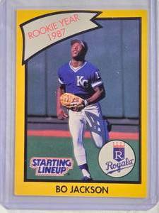 lot 133 image: Bo Jackson 1989 Kenner Starting Lineup - Kansas City Royals
