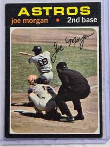 lot 144 image: Joe Morgan 1971 Topps #264 Vintage Baseball Card - Houston Astros