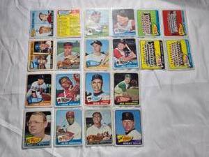 lot 188 image: Lot of 20 Topps 1965 Vintage Baseball Cards