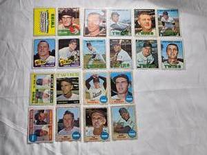 lot 192 image: Lot of 20 Minnesota Twins Vintage Baseball Cards
