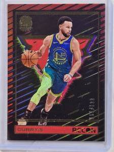 lot 215 image: Stephen Curry 2023-24 Panini Recon Foil Insert #148 Numbered 151199