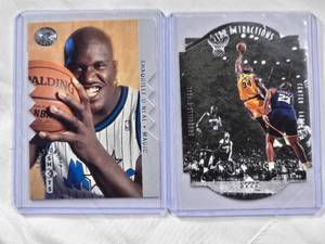 lot 231 image: Lot of 2 Shaquille ONeal - 1997 Upper Deck Die Cut #SA-6 & 1996 Upper Deck SP Die Cut #S20