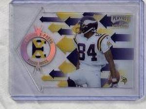 lot 262 image: Randy Moss Rookie Die Cut 1998 Playoff Endzone X-Press #15 of 29