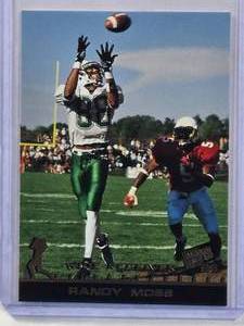 lot 269 image: Randy Moss Rookie 1998 Press Pass #5