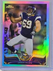 lot 271 image: Jared Allen 2013 Topps Chrome Refractor #58