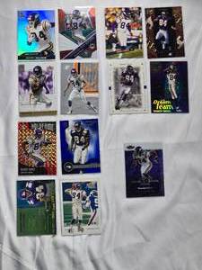 lot 284 image: Lot of 13 Randy Moss Inserts