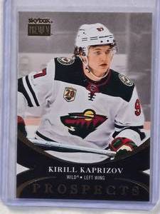 lot 294 image: Kirill Kaprizov Rookie 2020-21 Skybox Premium Prospects #PP-37