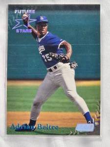 lot 152 image: Adrian Beltre Rookie 1998 Topps Stadium Club Future Stars #361