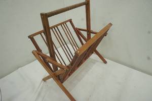 lot 230 image: Vintage magazine rack