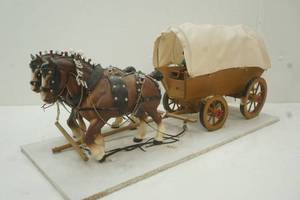 lot 298 image: horse and wagon