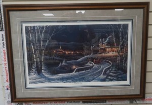 lot 21 image: Terry Redlin print
