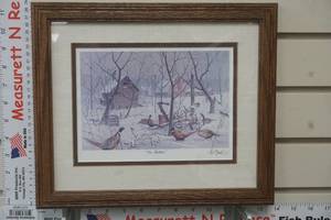 lot 28 image: Les Kouba print