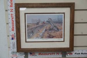 lot 29 image: Les Kouba print