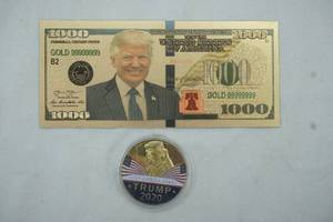 lot 76 image: Trump currency