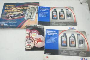 lot 99 image: Mobile Oil collectibles