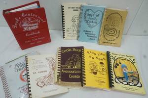 lot 110 image: 9 cookbooks