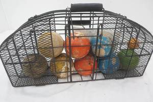 lot 127 image: Antique Bocce ball