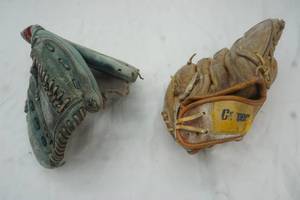 lot 148 image: Cooper and Pro Style baseball gloves