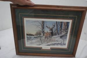 lot 158 image: Jim Hansel framed print