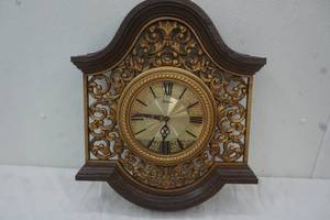 lot 163 image: Syroco wall clock - battery 19 tall