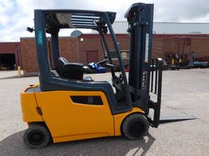lot 6A image: 2019 Jungheinrich EFG320 Electric Forklift