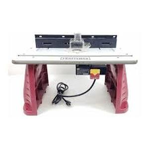 lot 12 image: Craftsman Router Table 320.37599 With Accessories
