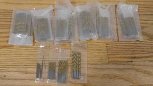 lot 22 image: Lot of 7 Variety Packs of Fine Wood Drill Bit