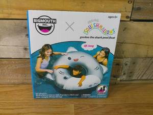 lot 68 image: Big Mouth X Squishmallows Gordon The Shark Giant Pool Float 4 ft Long