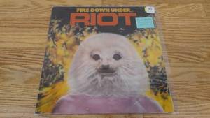 lot 93 image: RIOT-Fire Down Under-1981-Vinyl LP