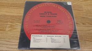 lot 142 image: Blood, Sweat, & Tears-More Than Ever-1976-Vinyl LP-White Demo Label