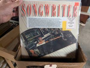 lot 608 image: Large Box of Local Artist - Vinyl LPs
