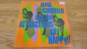 lot 219 image: Elvis Costello and the Attractions-Get Happy-1980-Vinyl LP